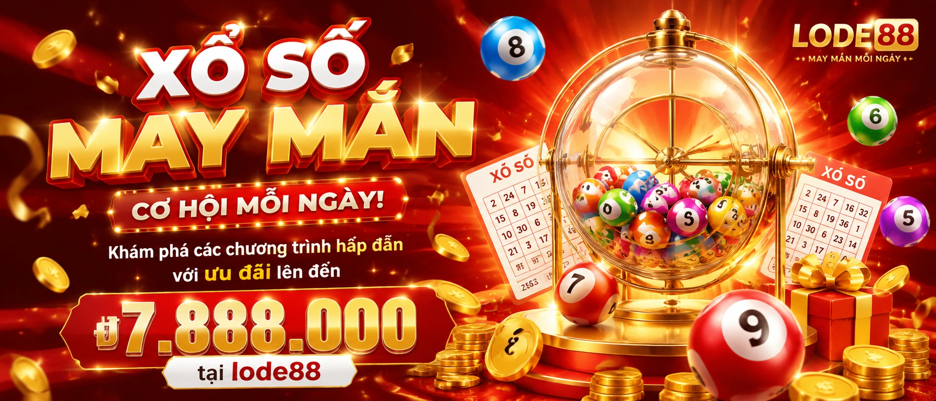 Giao diện Xổ Số Lode88 trên điện thoại